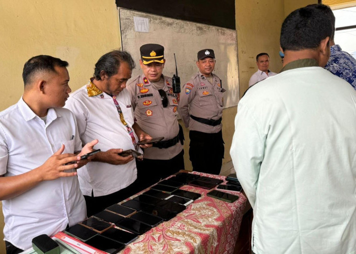 Guna Antisipasi Judi Online dan Tawuran Remaja, Polisi di Bandar Lampung Datangi Sekolah