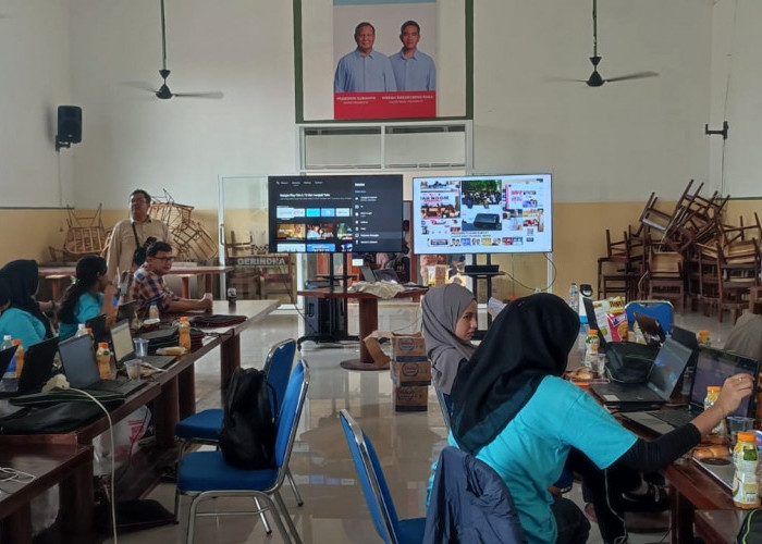 Hasil Hitung Cepat Bappilu Gerindra Lampung Tegaskan Prabowo-Gibran Menang Telak 