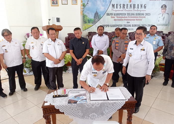 Musrenbang, Ini Fokus Pembangunan Kabupaten Tulang Bawang Tahun 2025