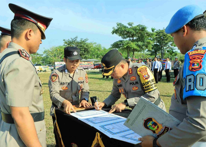 Sertijab Wakapolres Tulang Bawang Barat, Kompol Heru Sulistyananto Bergeser ke Polres Mesuji 