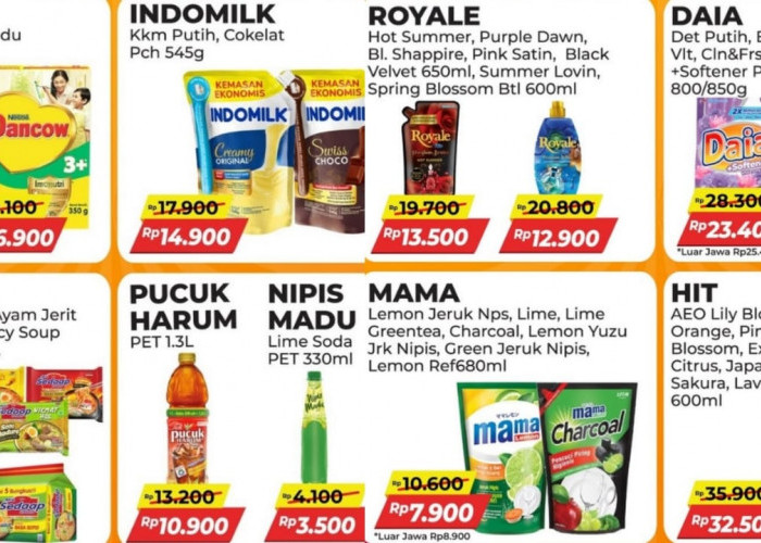 Promo 9.9 Alfamart Paling Murah Sejagat, Borong Produk Susu Hingga Kebutuhan Rumah Dijamin Hemat!