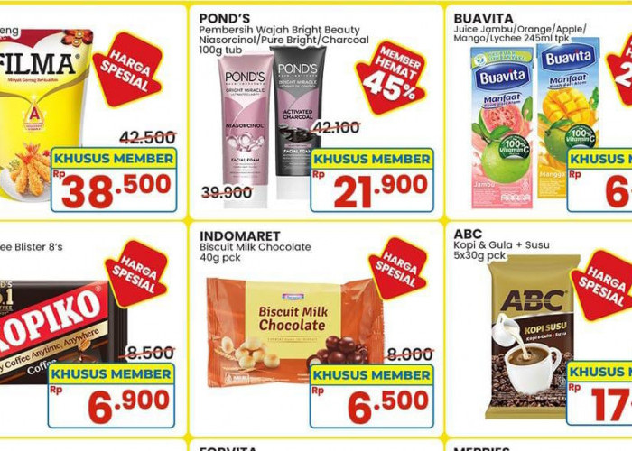 Tebus Promo Indomaret Spesial Harga Member! Diskon Potongan Harga Natal Siap Di Dapat 