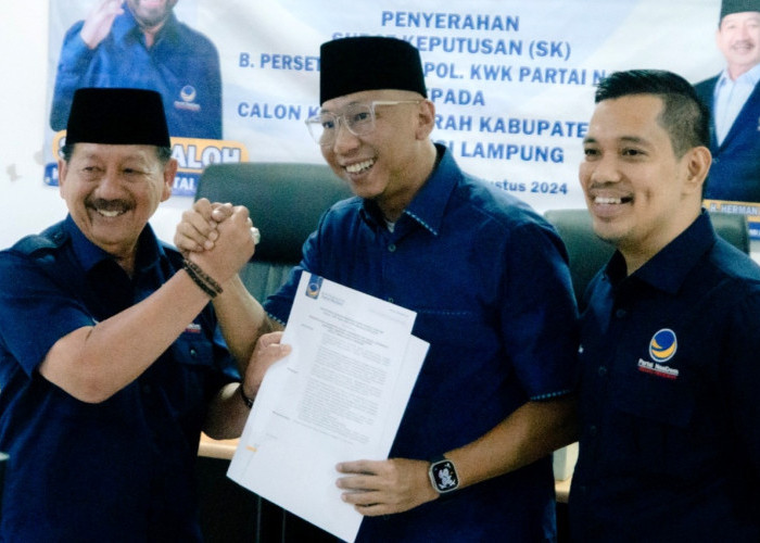 Partai Nasdem Dukung Penuh RMD, Herman HN Tegaskan Tanggung Jawab Sampai Menang 