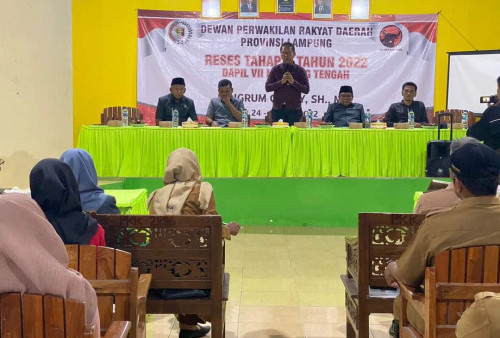 Ketua DPRD Lampung Serap Aspirasi Masyarakat Terusannunyai