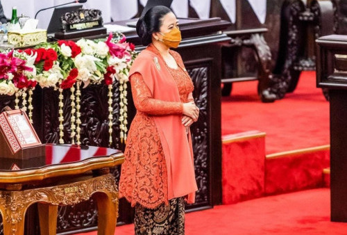 Anggun Berkebaya saat Sidang Tahunan, Ini Makna Batik yang Dipakai Puan Maharani