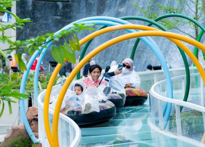 Wahana Water Coaster di Bandung Rekomendasi Liburan Bareng Keluarga, Seluncuran Air Sepanjang 400 Meter