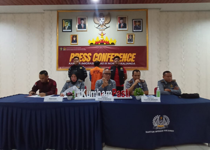 Imigrasi Kalianda Lampung Selatan, Amankan WNA Ilegal Asal Bangladesh