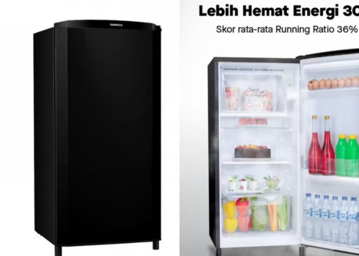 Lemari Es Harga 1 Jutaan, Bongkar Performa Kulkas Mini dari Sanken Dengan Kapasitas 160 Liter