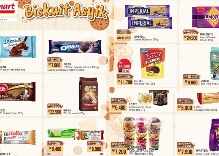 Promo Cemilan Murah di Alfamart, Ada Diskon Cashback Rp10 Ribu Khusus Member!