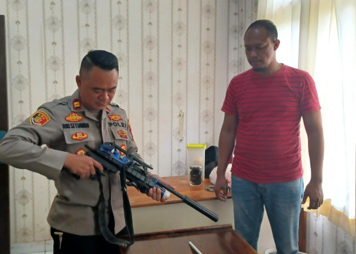 Penembak Paman di Lampung Timur Dapatkan Senjata Dengan Cara Ini 