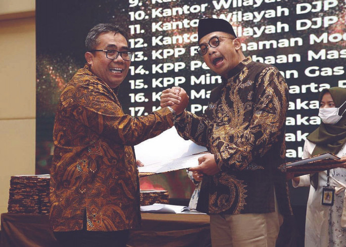 Penerimaan Pajak Tahun 2022 Kanwil DJP Bengkulu dan Lampung Lebih Target 