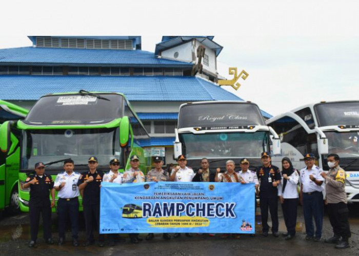 BPTD Wilayah VI Bengkulu dan Lampung Cek Rampcheck Angkutan Lebaran, Ini yang Dilakukan