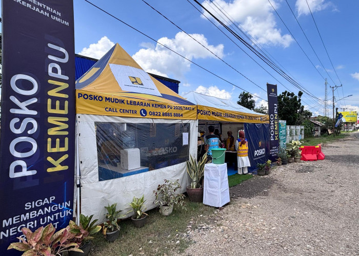 Buka 24 Jam, Pemudik Bisa Istirahat Gratis degan Fasilitas WiFi di Posko Mudik BPJN Lampung