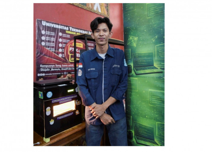 Mahasiswa Teknik Komputer Teknokrat Ciptakan Inovasi Inkubator Tetas Telur Otomatis 