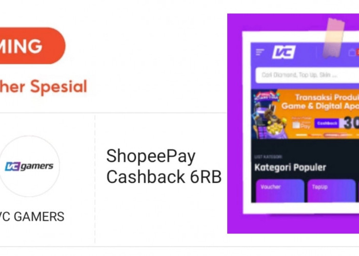 Gamers Merapat! Klaim Voucher Spesial Promo ShopeePay, Dapatkan Cashback Rp6 Ribu, Begini Cara Menukarnya