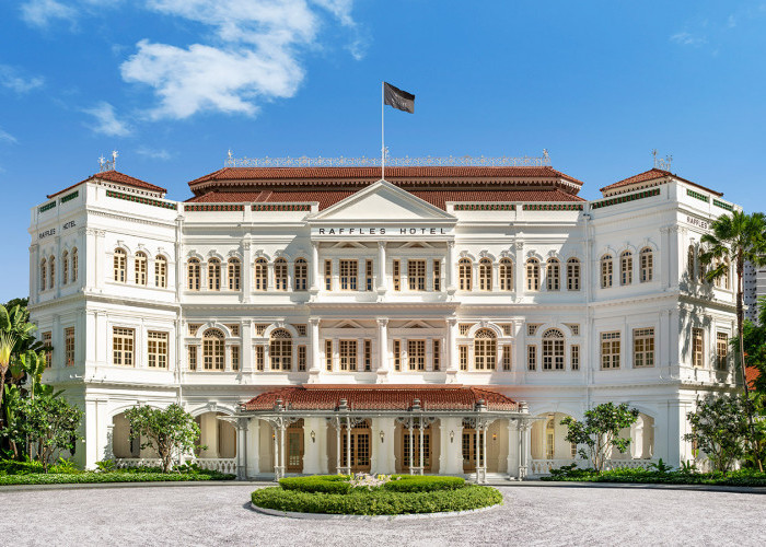 Sekilas Hotel Raffles Singapura, Tempat Mewah Langganan Selebritas Dunia