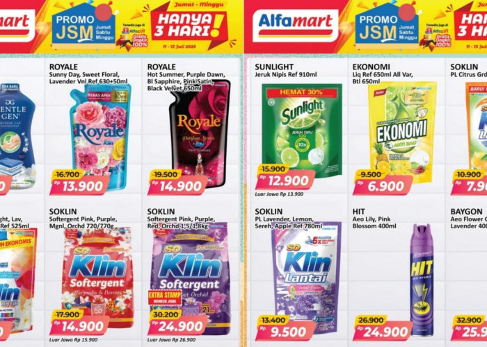 Promo Home Care Alfamart, Borong Produk Deterjen Hingga Kebersihan Rumah Dengan Harga Super Hemat