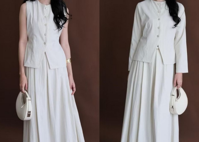 Bingung Pilih Outfit Hangout? Ini 5 One Set Wanita Elegan yang Hijab dan Non Hijab Friendly