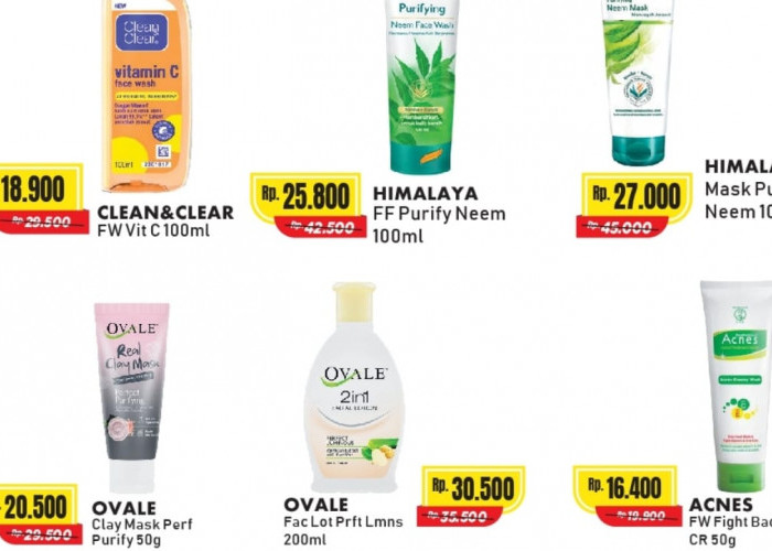 Promo Skincare di Alfamart, Cek Katalognya Untuk Dapat Harga Hemat