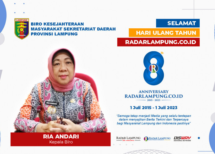 Biro Kesejahteraan Masyarakat Provinsi Lampung: Happy Anniversary Radar Lampung Online ke-8