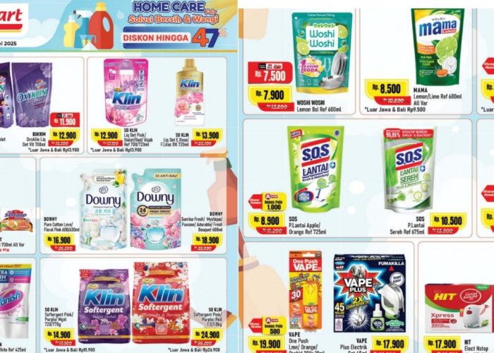 Serbu Promo Home Care Alfamart, Hari Ini Penawaran Terakhir di Bulan Mei 2025