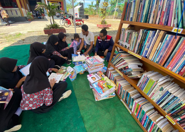 Tingkatkan Pengetahuan dan Minat Literasi Generasi Muda Lampung Selatan, Hutama Karya Luncurkan Gerakan Litera