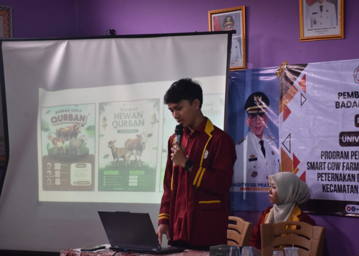 BEM Teknokrat Kembangkan Teknologi Peternakan Cerdas di Desa Rawi Lampung Selatan