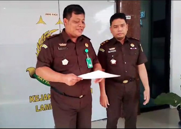Eks Inspektur Bebas, Begini Tanggapan Kejari Lampung Utara