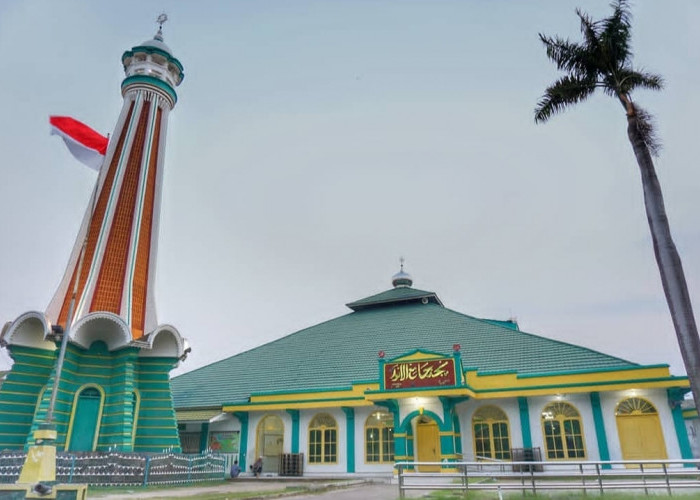Masjid Jami Al Anwar Masjid Tertua di Bandar Lampung Usia 185 tahun, Rekomendasi Wisata Religi Saat Ramadan 