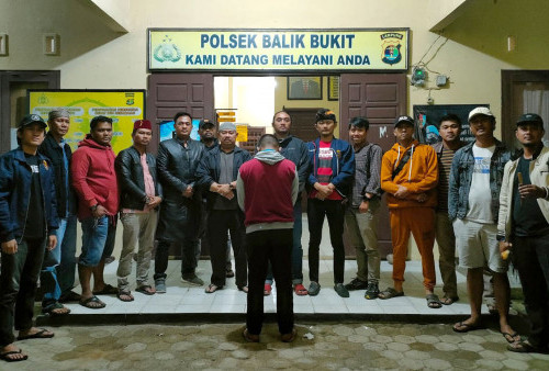Kurang Dari 1x24 Jam, Pelaku Penusukan Dalam Keributan Organ Tunggal di Lampung Barat Tertangkap