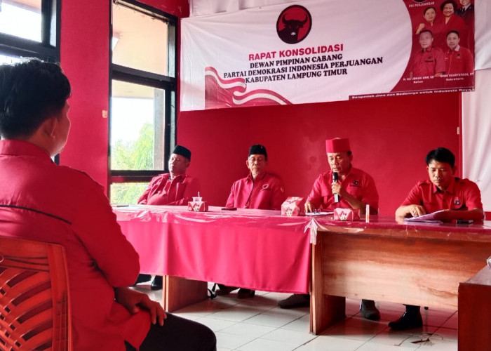 DPC PDIP Lampung Timur Gelar Penjaringan Bacaleg, Ini Jadwal dan Persyaratannya