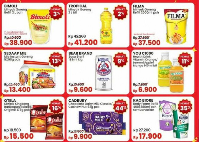 Promo Indomaret Lampung Paling Hemat, Ada Diskon Minyak Goreng Rp 37 Ribu