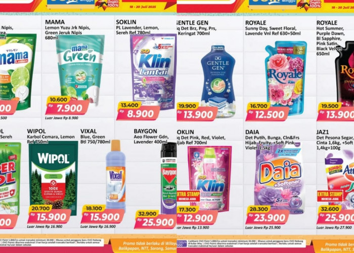 Promo JSM Alfamart Kategori Home Care, Cek Katalognya