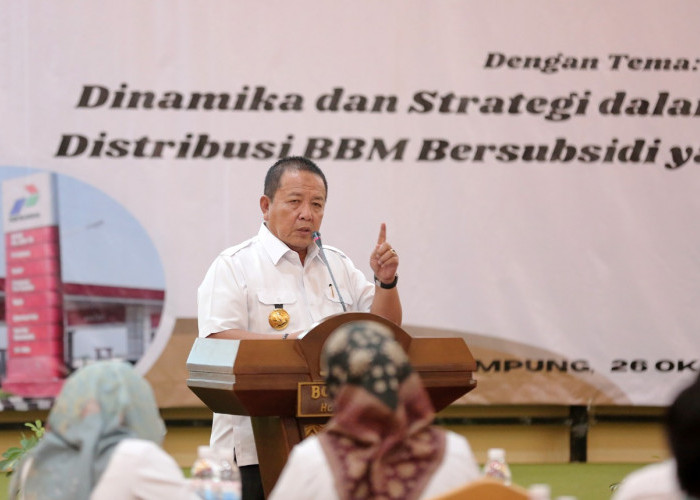 Strategi Pendistribusian BBM Bersubsidi Ala Gubernur Arinal agar Tepat Sasaran