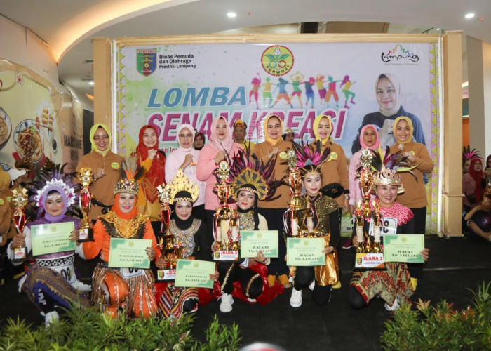 Riana Sari Arinal Buka Lomba Senam Kreasi, Pemenang akan Wakili Lampung ke Ajang Nasional