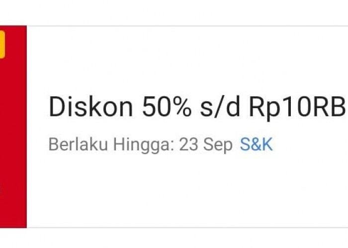 Dapatkan Promo Shopee Hari Ini, Selasa 24 September 2024, Cashback hingga 50 Persen