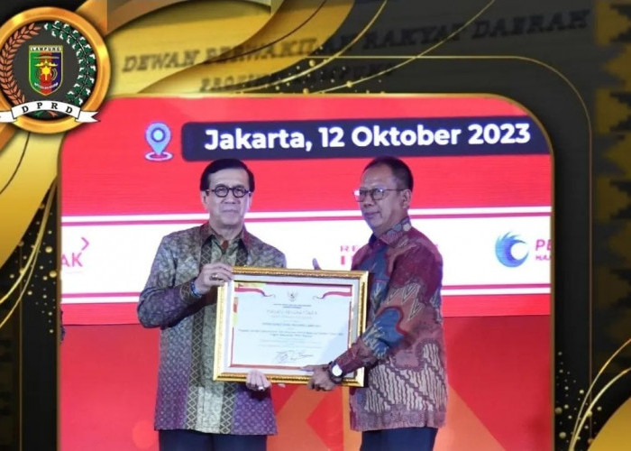 Good Job, Sekretariat DPRD Lampung Kembali Raih Penghargaan Nasional 