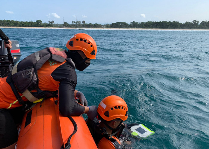 Kondisi Pencarian Korban Tenggelam di Pantai Biha