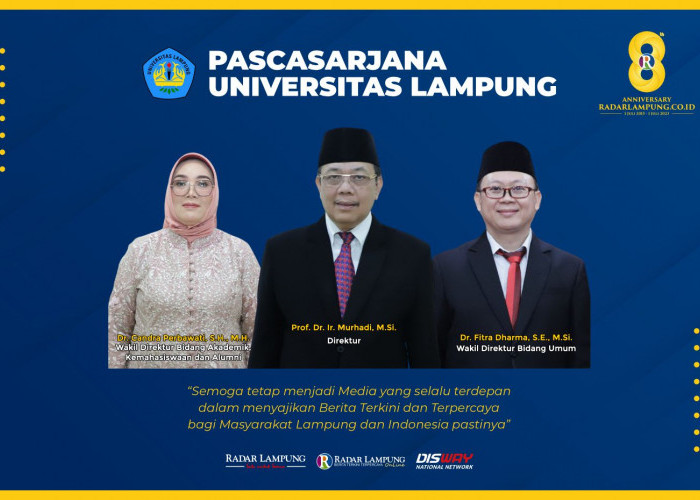 Pascasarjana Universitas Lampung: Selamat dan Sukses HUT ke 8 Radar Lampung Online
