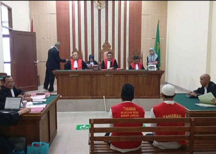 PN Tanjung Karang Gelar Sidang Perkara Kasus Suami Bunuh Istri di Bandar Lampung, Terdakwa Dituntut 14 Tahun!