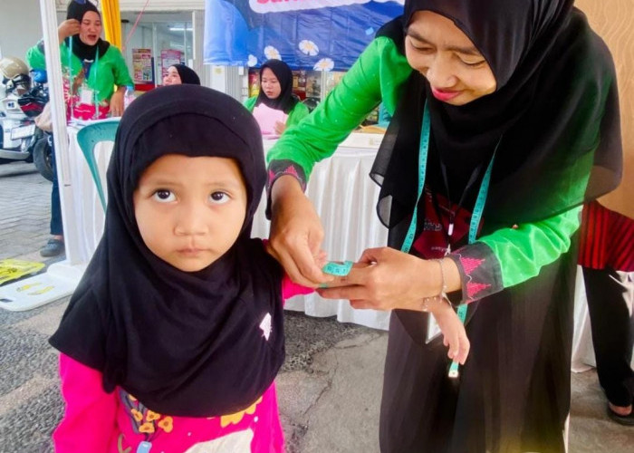Alfamart Sahabat Posyandu Gandeng Kalbe Nutritionals, Sasar Kesehatan Ibu dan Anak di Bandar Lampung