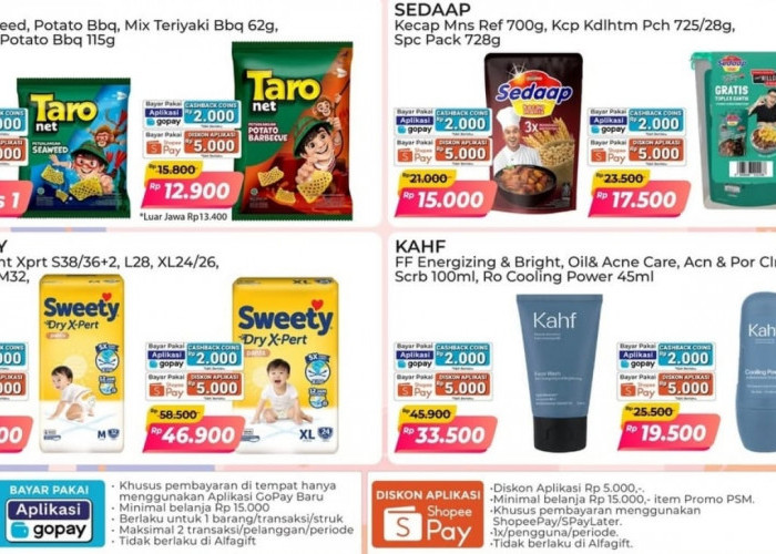 Semarak Promo 9.9 Alfamart, Borong Produk Mingguan Dengan Harga Super Hemat!