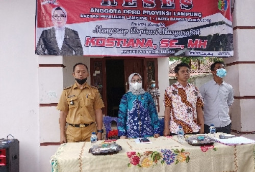 Sekretaris Komisi IV DPRD Lampung Tampung Aspirasi Masyarakat Kelapa Tiga