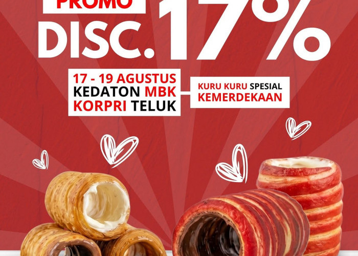 Spesial Kemerdekaan, Kuru Kuru Lampung Beri Diskon 17 Persen Selama 3 Hari, Cek Lokasi Outletnya di Sini