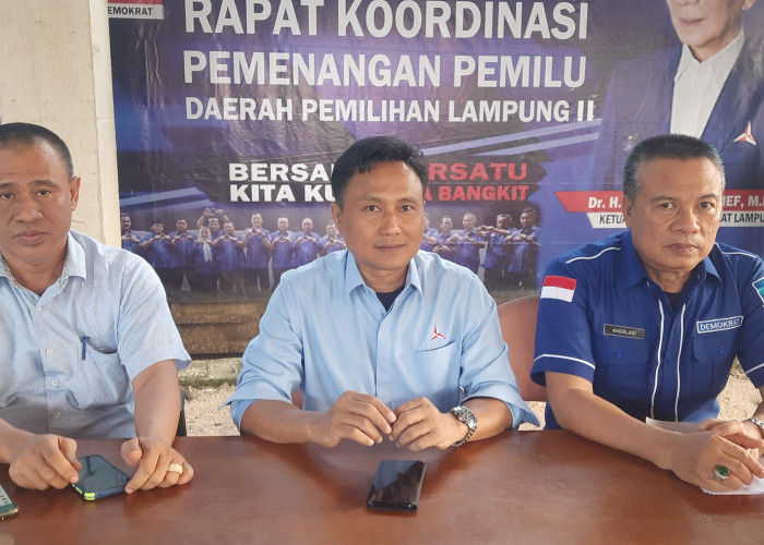Kemungkinan Rombak Bacaleg, Demokrat Lampung Target Tambah Pimpinan DPRD 