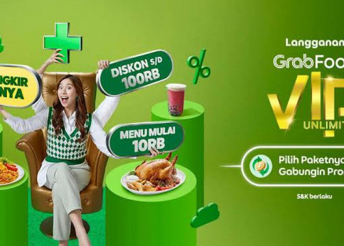 Kode Promo Grab Lampung Meriah, Senin 19 Juni 2023, Pakai Gratis Ongkir Sepuasnya di GrabFood