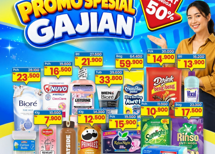 Promo Spesial Gajian Indomaret 15-28 Oktober 2026, Berburu Diskon hingga 50 Persen