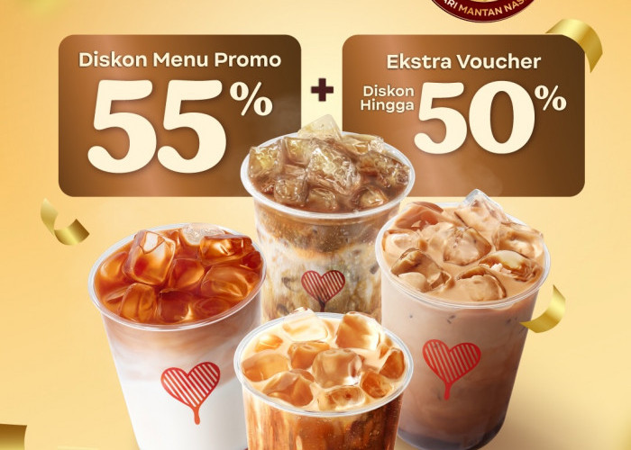 Nikmati Promo Spesial HARMANAS Kopi Kenangan Ke-9 dengan Diskon 55 Persen Berakhir Pada 31 Agustus 2026