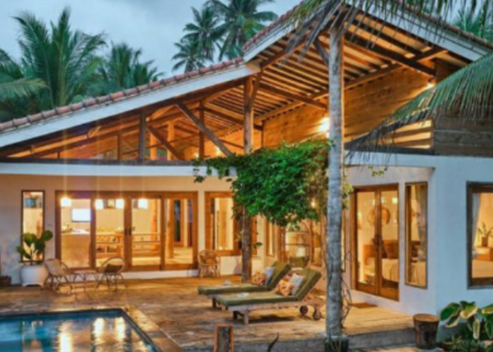 Villa Santai Mandiri, Tempat Staycation Cocok untuk Menikmati Hamparan Pantai di Pesisir Barat Lampung 