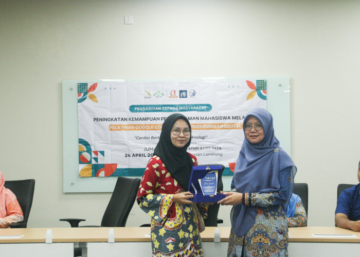 ITERA Tingkatkan Kompetensi Digital Mahasiswa UIN RIL lewat Pelatihan Google Colab